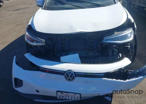 2021 Volkswagen Id.4 Pro S из США, поврежденный, VIN WVGKMPE2XMP060604